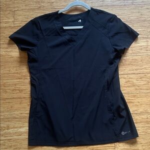 Black scrub white cross fit